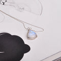 Collar piedra luna adularia