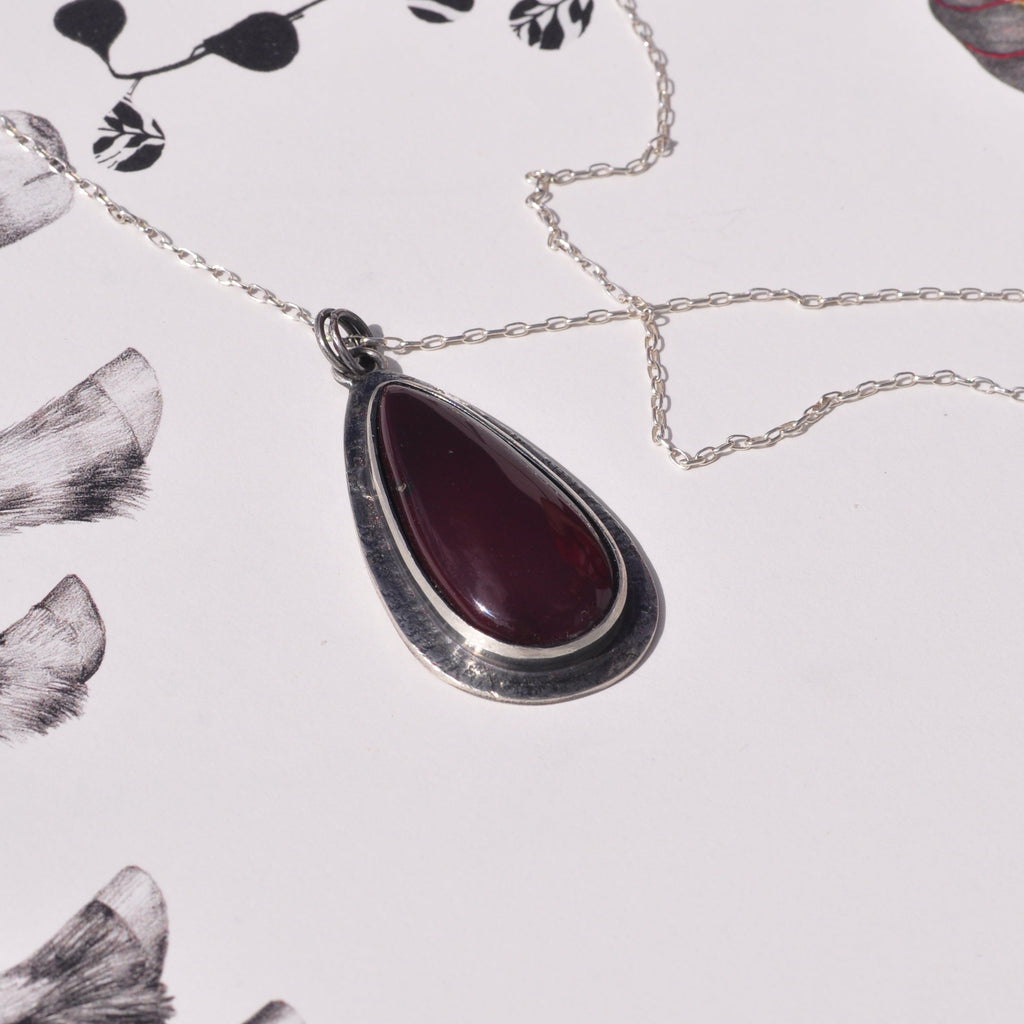 Collar Jaspe Mookaita