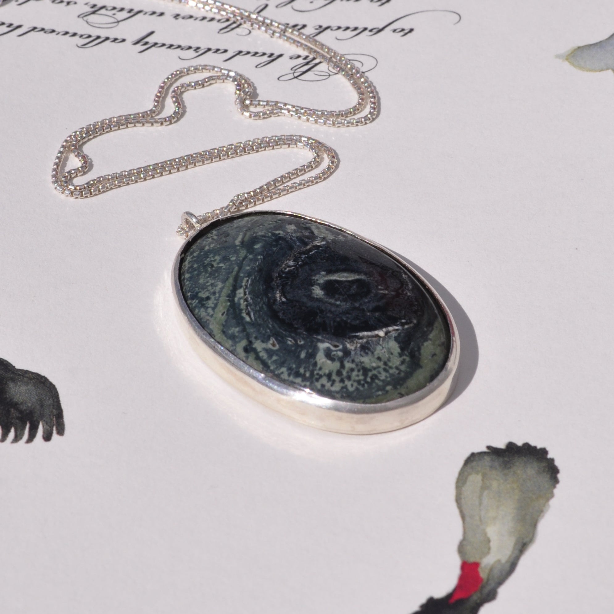 Collar Jaspe orbicular