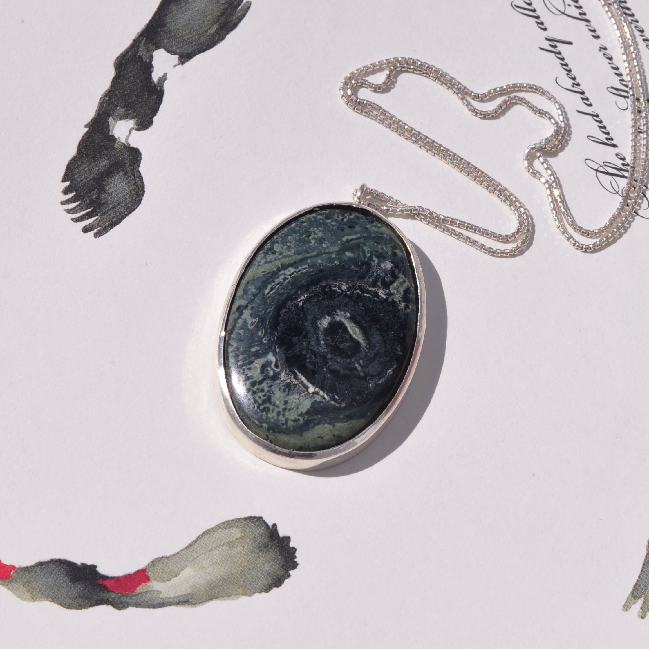 Collar Jaspe orbicular