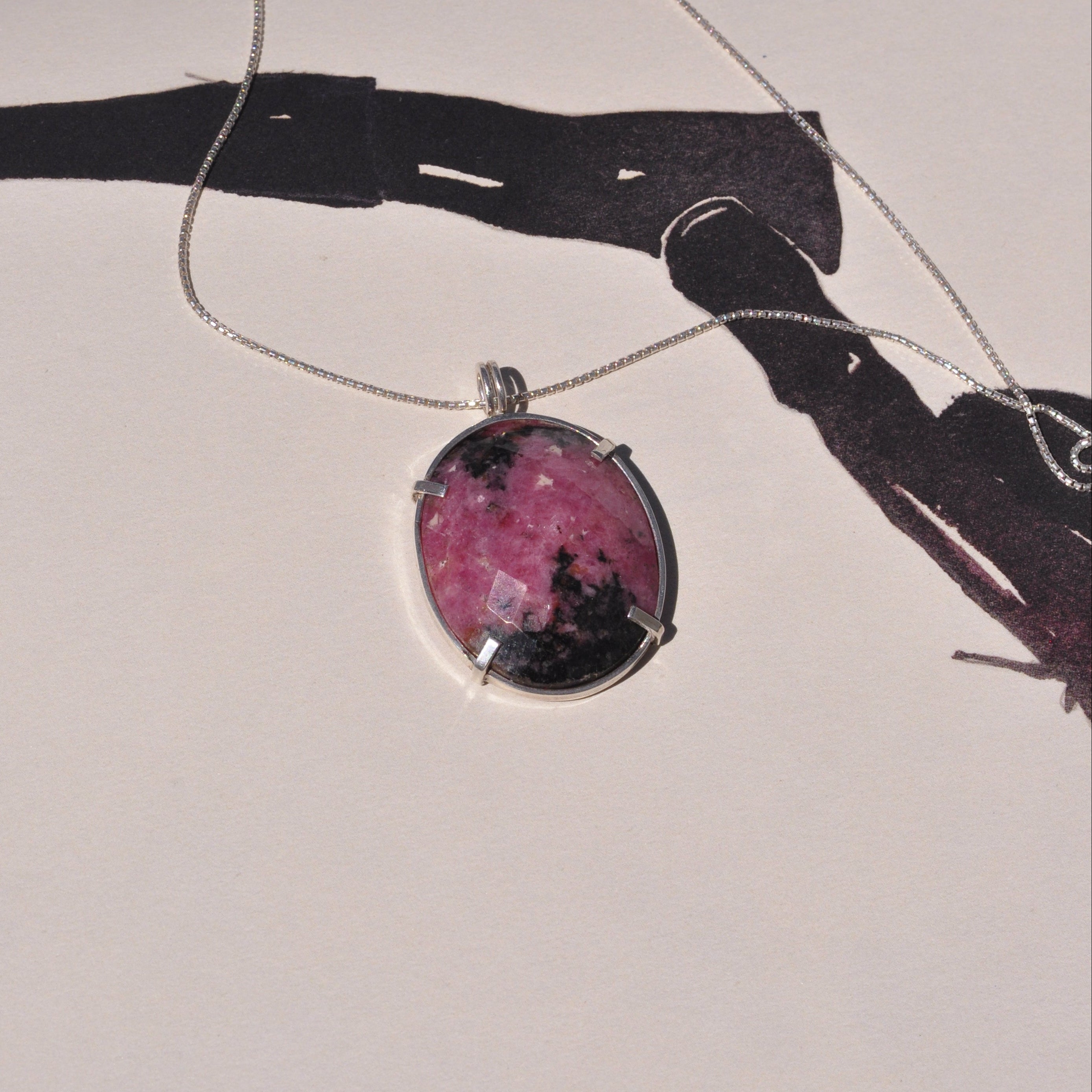 Collar Rodonita