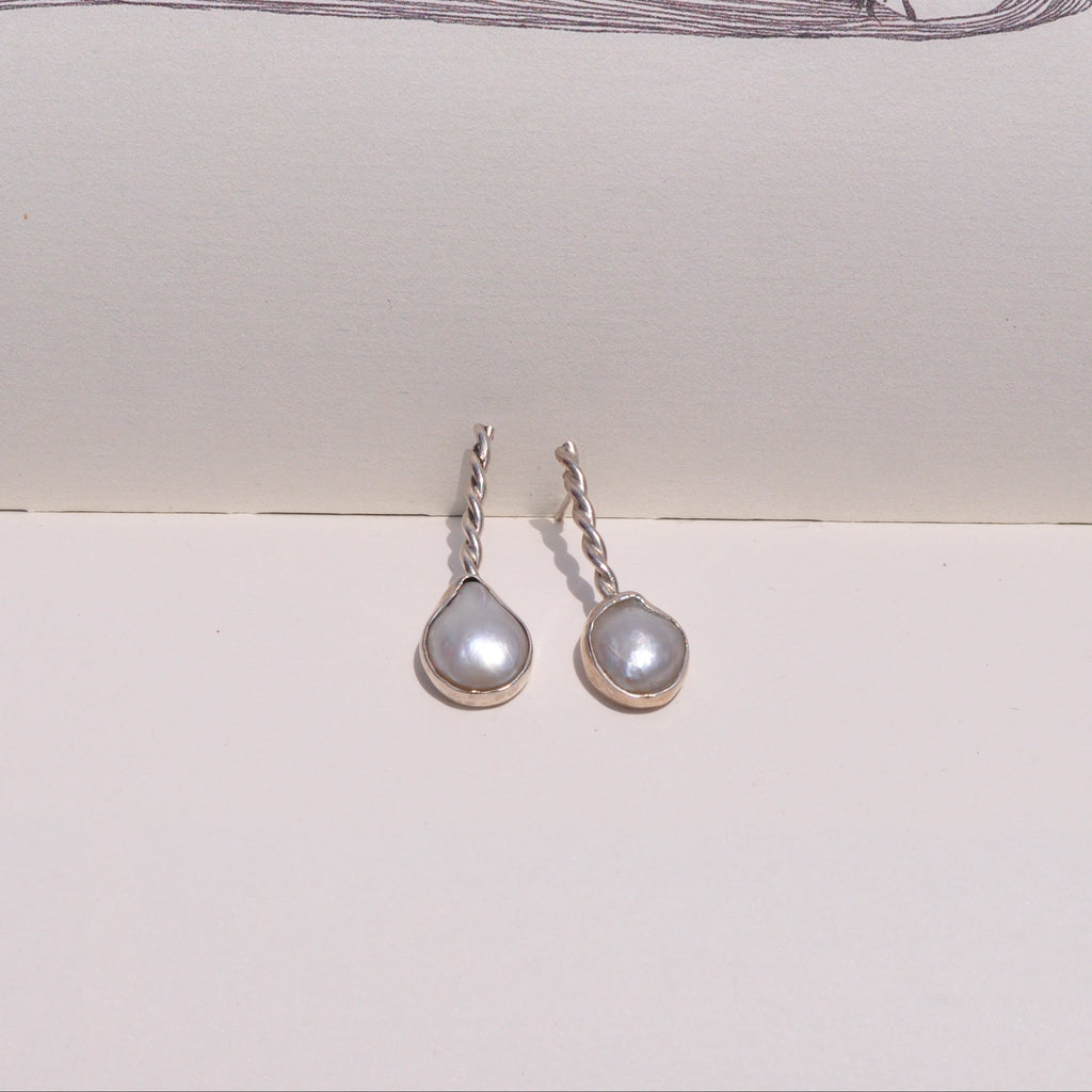 Aretes perla