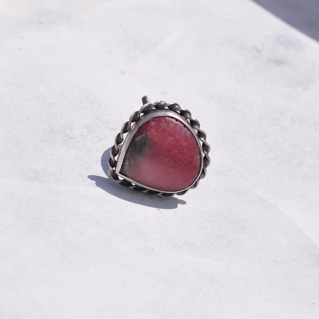 Anillo rodocrosita