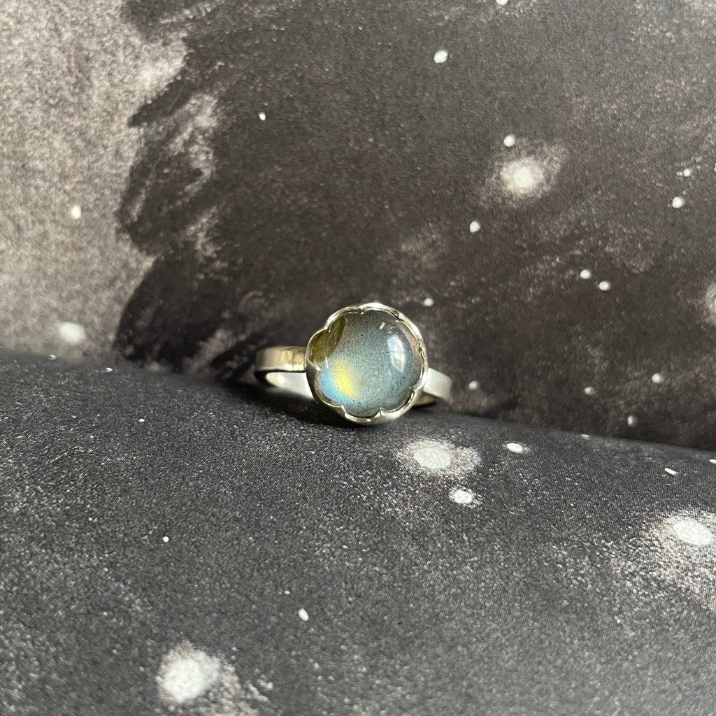 Anillo de Labradorita