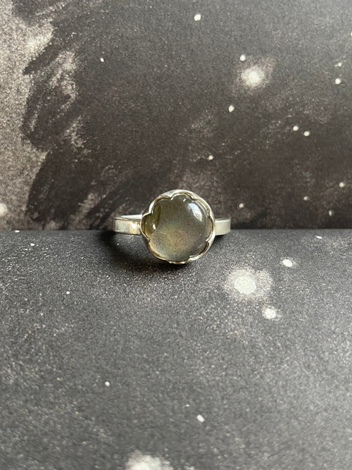 Anillo de Labradorita